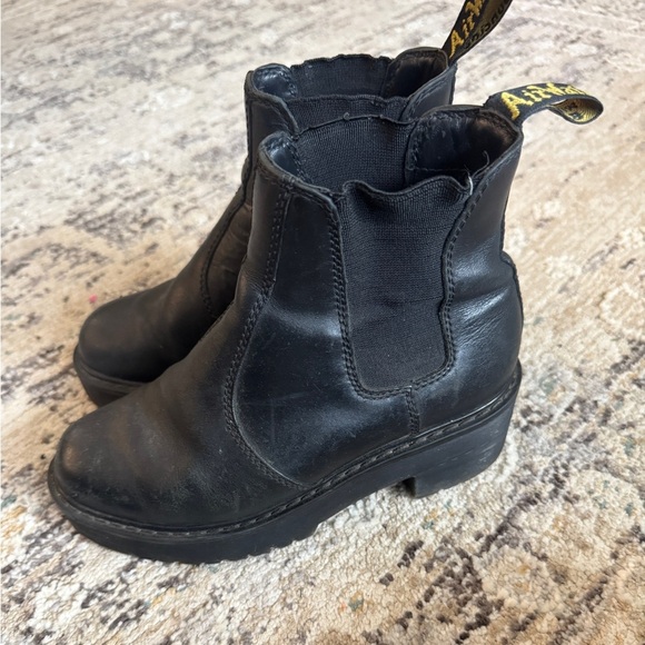 Dr Martens Rometty lugsole chunky punk goth 90’s style grunge Chelsea boot - Picture 10 of 13